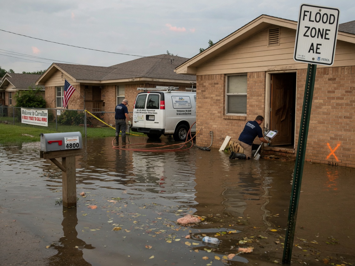 Local Flood Zone Considerations for Water Damage Restoration in Carrollton