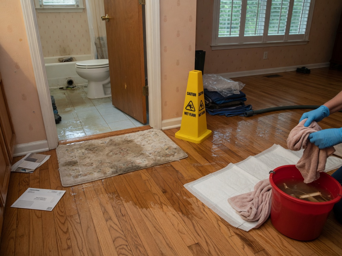 Water Damage in Spring
