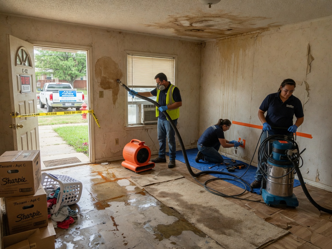 Water Damage Restoration in Katy, TX 77449
