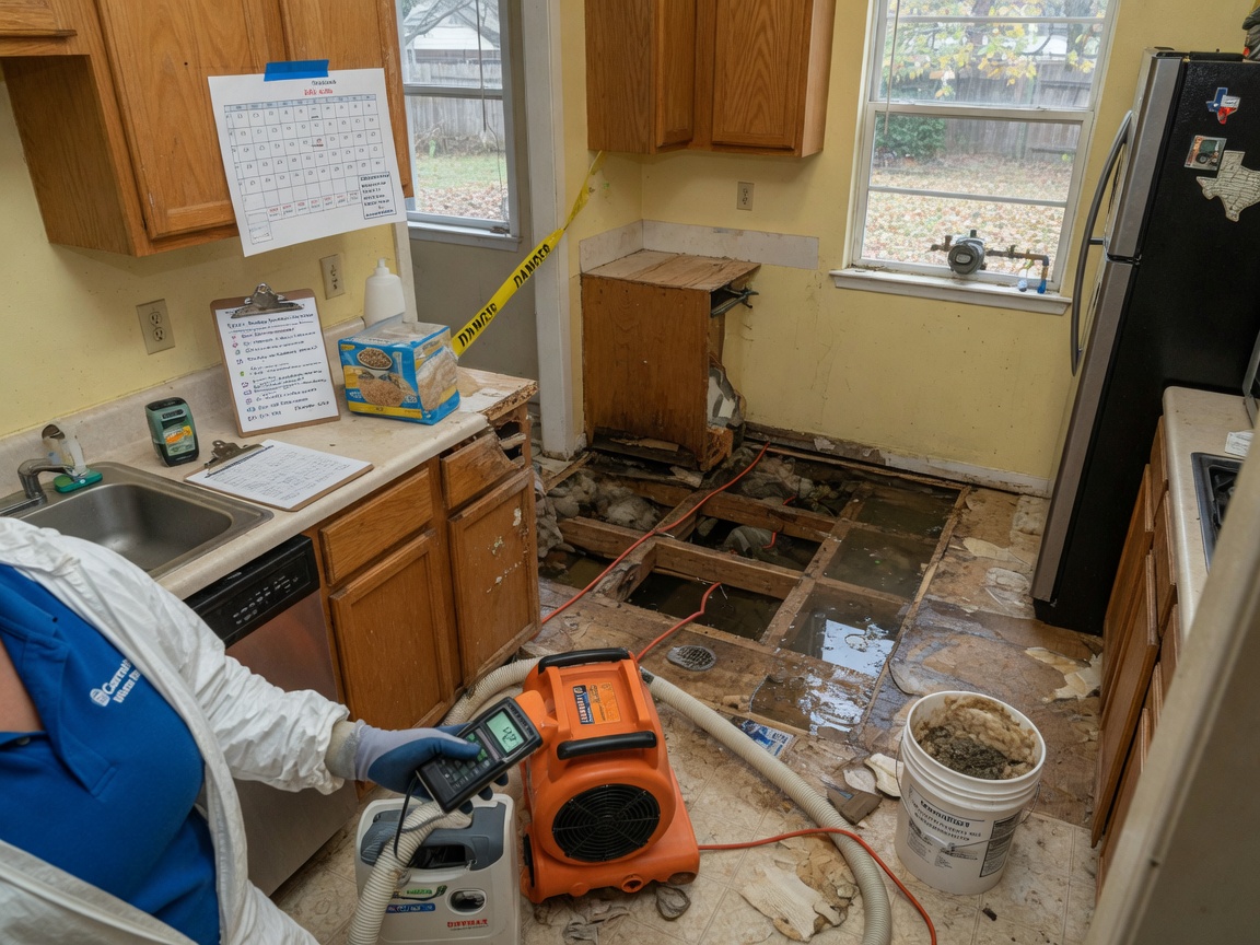 Water Damage in Mission